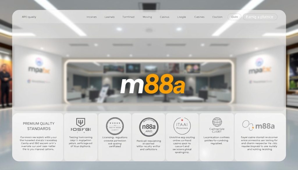 m88a license และมาตรฐานสากล