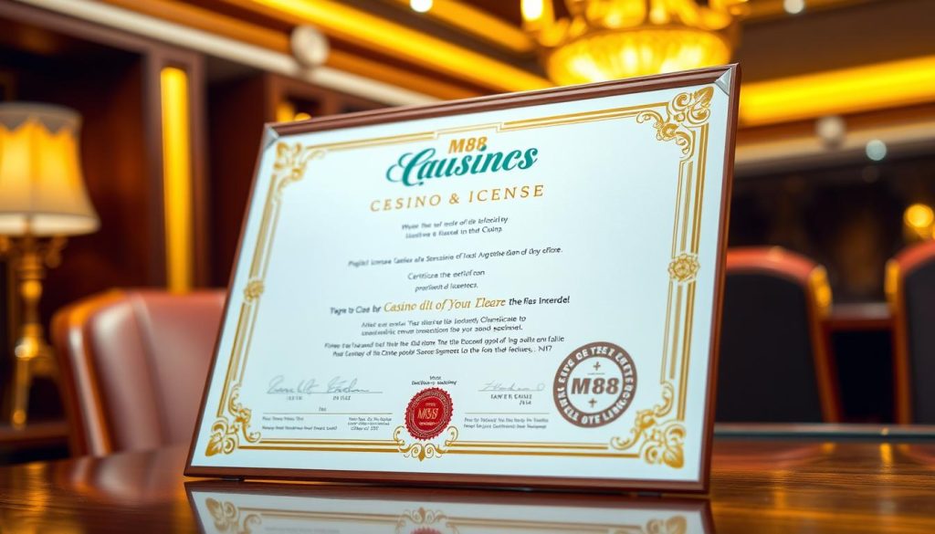 ใบอนุญาตคาสิโน m88casino